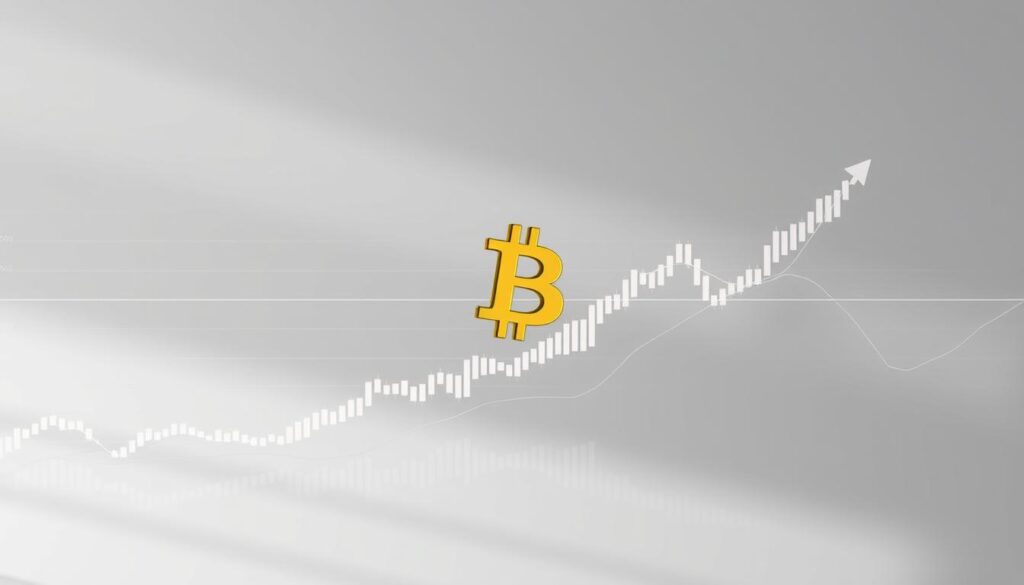 A dynamic Bitcoin chart with a distinct head and shoulders pattern emerging against a minimalist, data-driven background. The chart is rendered in a clean, monochromatic style with bold lines and subtle gradients, conveying a sense of technical precision. The overall composition evokes a mood of analytical focus, guiding the viewer's attention to the key pattern identification. Soft, directional lighting casts dynamic shadows, adding depth and dimensionality to the visualization. The seamless integration of the chart elements creates a cohesive, visually striking image that effectively illustrates the concept of "Identifying Chart Formations in Bitcoin Trading". A dynamic Bitcoin chart with a distinct head and shoulders pattern emerging against a minimalist, data-driven background. The chart is rendered in a clean, monochromatic style with bold lines and subtle gradients, conveying a sense of technical precision. The overall composition evokes a mood of analytical focus, guiding the viewer's attention to the key pattern identification. Soft, directional lighting casts dynamic shadows, adding depth and dimensionality to the visualization. The seamless integration of the chart elements creates a cohesive, visually striking image that effectively illustrates the concept of "Identifying Chart Formations in Bitcoin Trading".