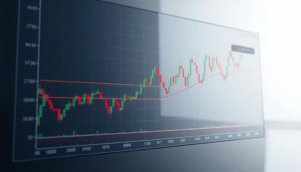 A professional stock chart displaying various trading strategies and their optimal timeframes. The chart is set against a clean, minimalist backdrop with a subtle gradient, allowing the data to take center stage. The lines and indicators are sharp, precise, and color-coded for easy interpretation. The overall mood is one of analytical focus, with a touch of sophistication. The chart is presented from a dynamic angle, conveying a sense of depth and dynamism. The lighting is soft and directional, creating a sense of depth and highlighting the key elements. The camera lens captures the chart in crisp, high-resolution detail, inviting the viewer to explore the intricacies of the data.