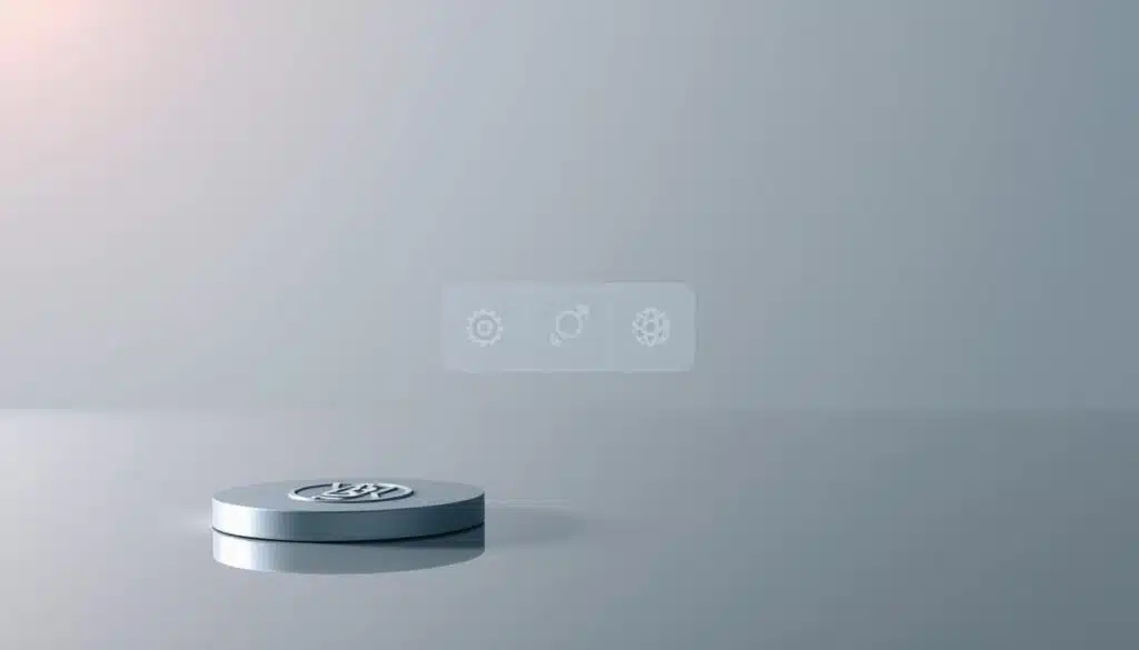 A serene, minimalist composition depicting a blockchain technology compliance strategy. In the foreground, a sleek, monochromatic blockchain icon rests on a glossy, reflective surface, bathed in soft, directional lighting. The middle ground features a grid of elegant icons representing key compliance protocols and best practices, such as security, transparency, and auditing. The background is a clean, muted gradient, conveying a sense of balance and sophistication. The overall mood is one of professionalism, innovation, and adherence to regulatory standards within the blockchain ecosystem.