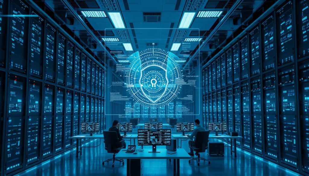 A sprawling data center, its servers and racks illuminated by the soft glow of diagnostic screens. Amidst the technological landscape, a holographic visualization shimmers, depicting various anomaly detection techniques - neural networks, clustering algorithms, and statistical models. The scene is bathed in a cool, azure light, creating a sense of precision and analytical focus. Sleek, minimalist workstations dot the foreground, their occupants intently studying the data, searching for patterns and anomalies that could indicate potential vulnerabilities in a cutting-edge crypto wallet security system. The overall atmosphere evokes a sense of innovation, security, and the relentless pursuit of digital safeguards.