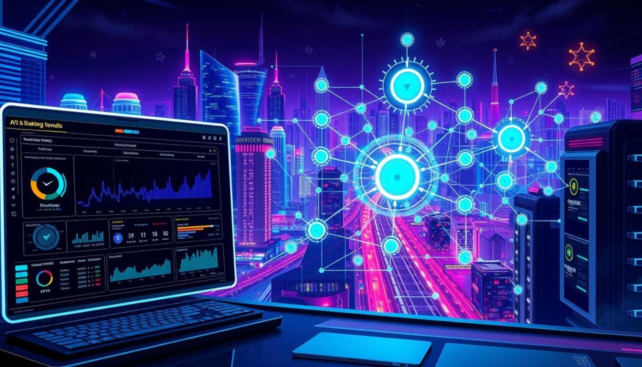 AI powered crypto staking rewards optimizer