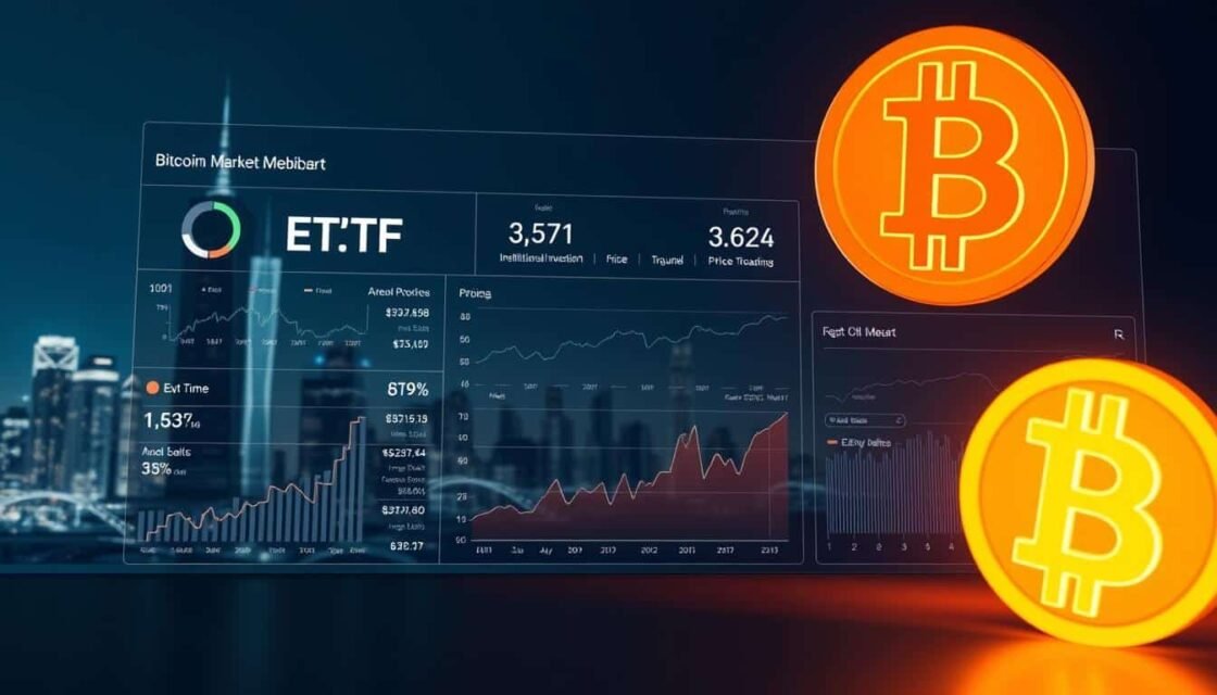 Bitcoin institutional demand ETF inflows