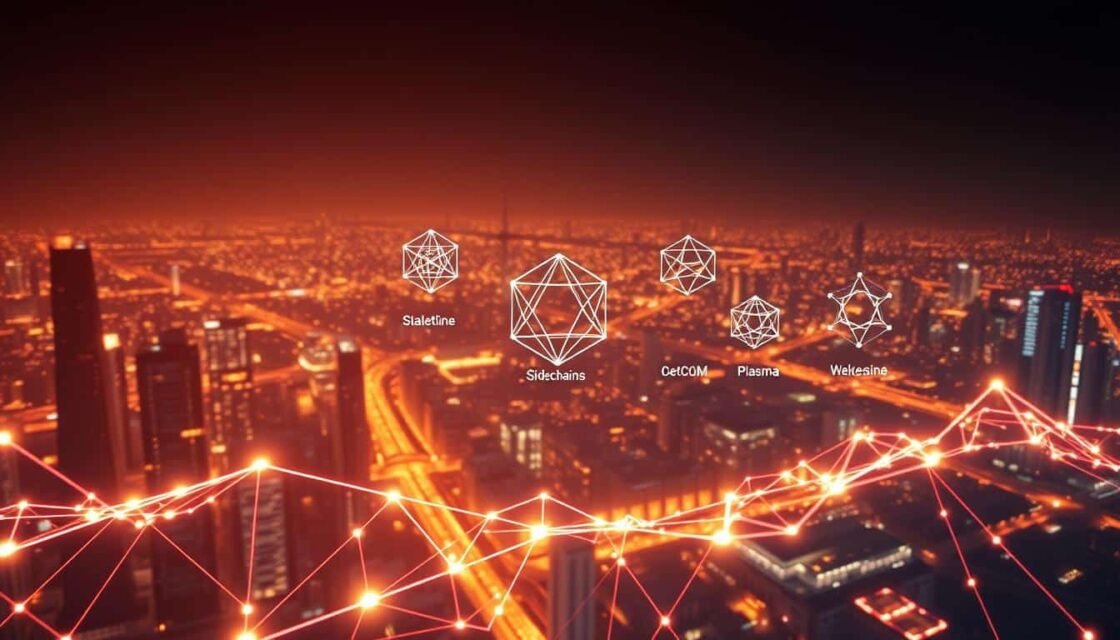 Blockchain layer two scaling network