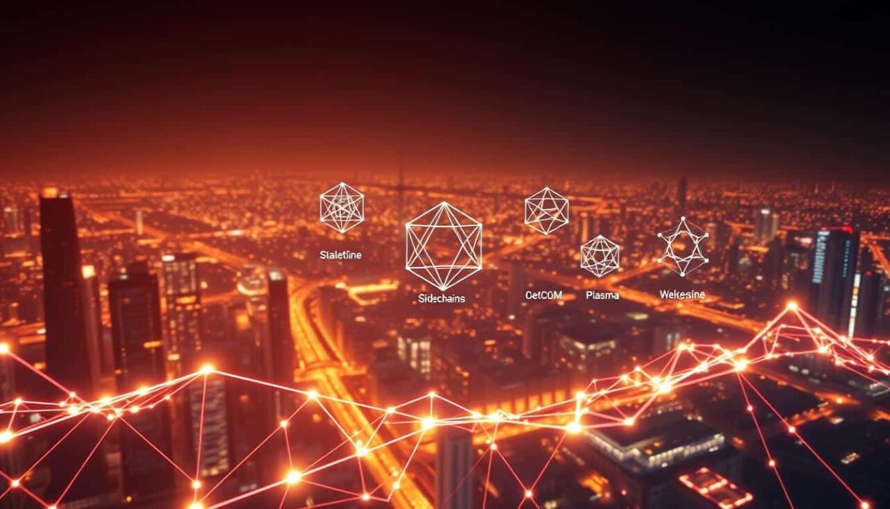 Blockchain layer two scaling network