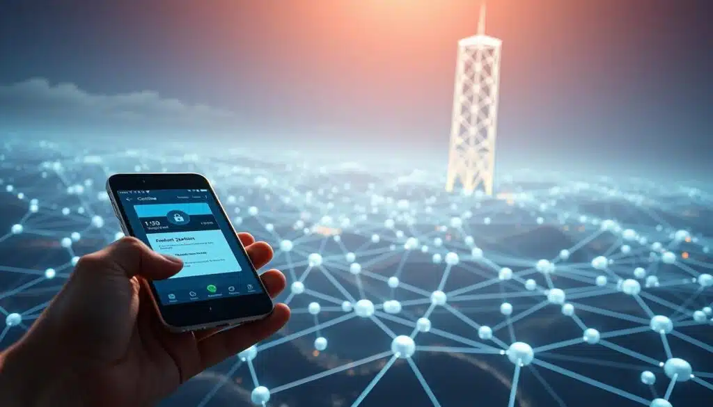 Blockchain payment process: a digital landscape of interlocking transactions, secured by cryptography. In the foreground, a sleek mobile device displays a seamless interface, enabling secure cross-border transfers. The middle ground features a network of nodes, each validating the flow of digital assets with precision. In the background, a towering blockchain infrastructure, its distributed ledger a testament to transparency and trust. Soft, diffused lighting illuminates the scene, creating a sense of ethereal elegance. The angle is slightly elevated, offering a bird's-eye view of this cutting-edge financial ecosystem.