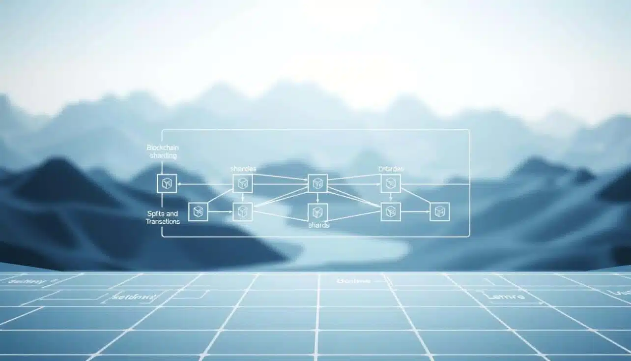 Blockchain sharding horizontal scaling solution