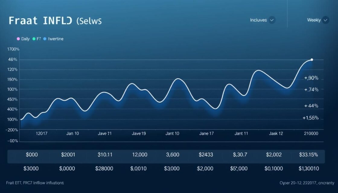 Crypto ETF inflows daily weekly
