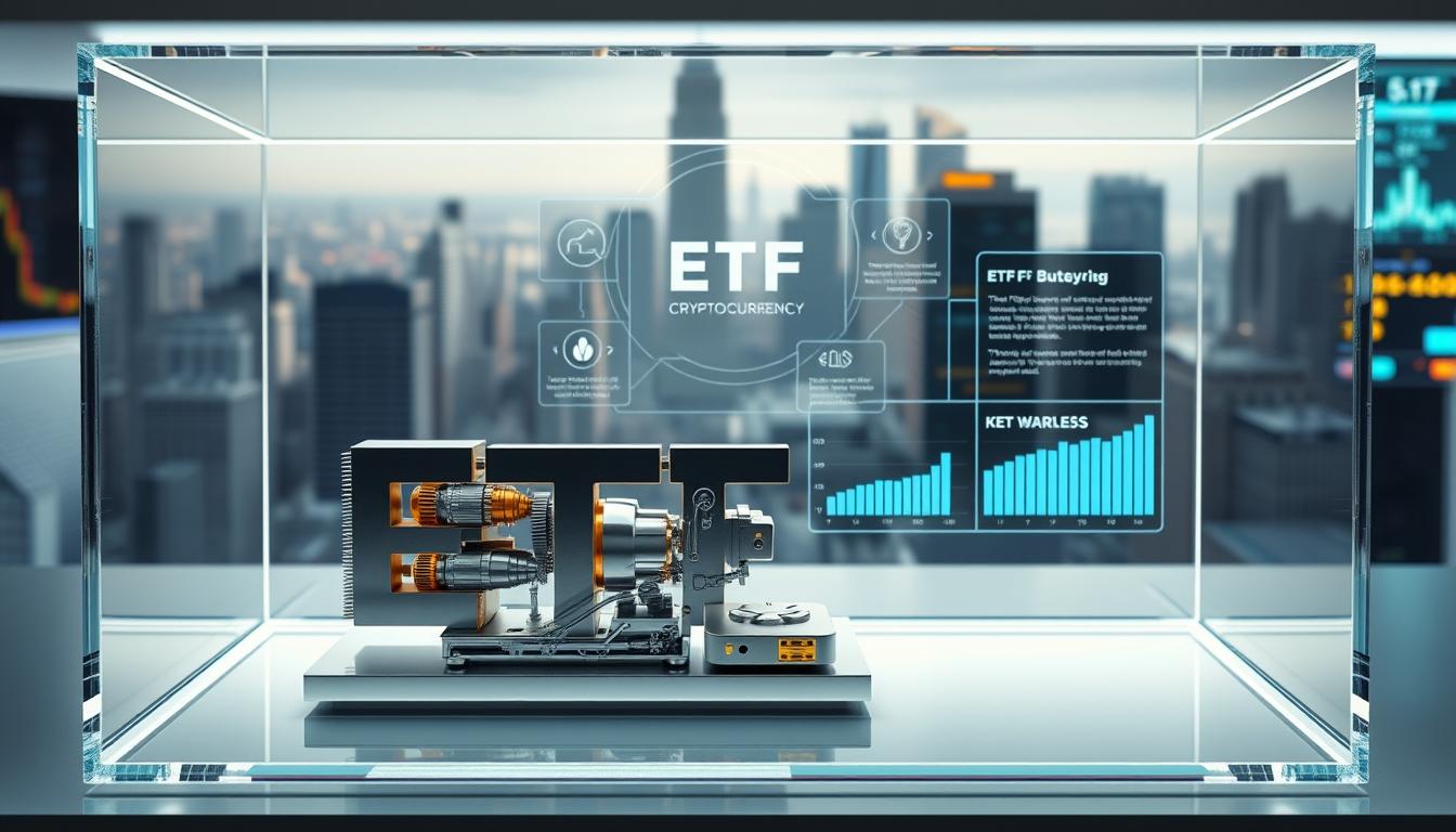 Cryptocurrency ETF exchange traded fund