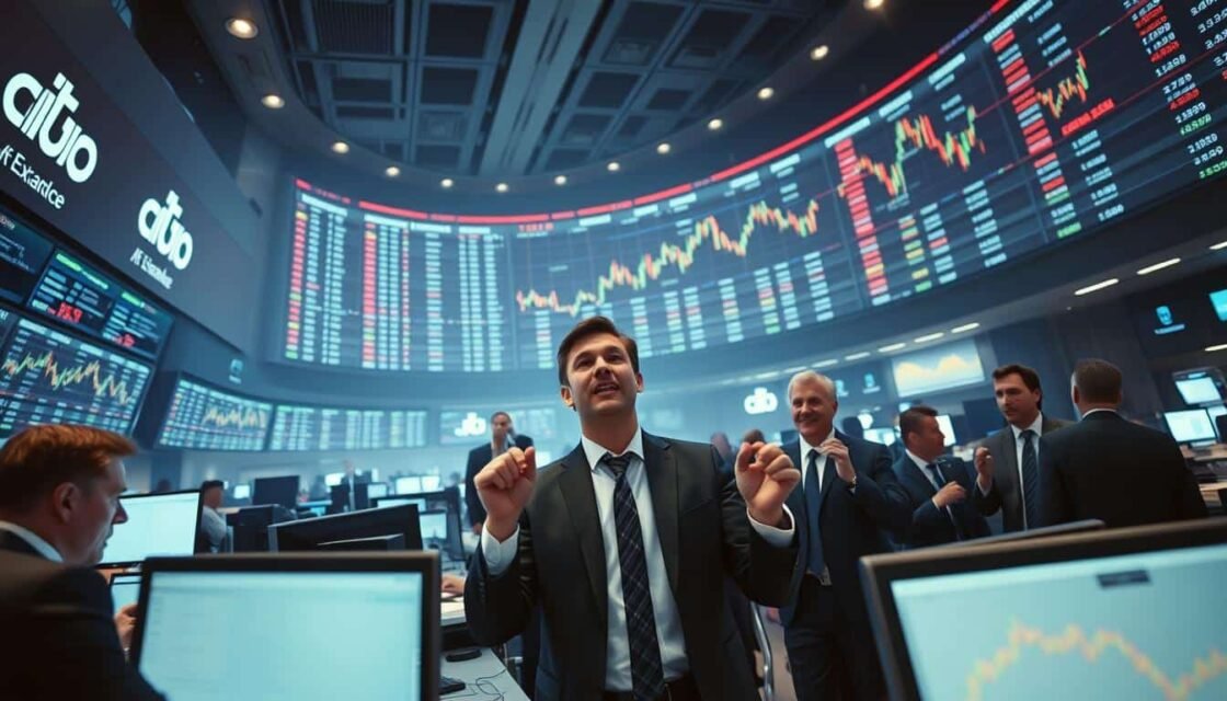 Cryptocurrency listing exchange trading debut