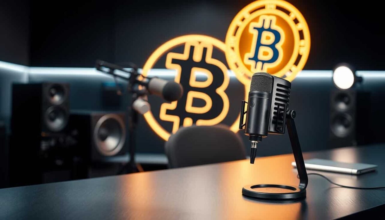 Cryptocurrency podcast audio content education