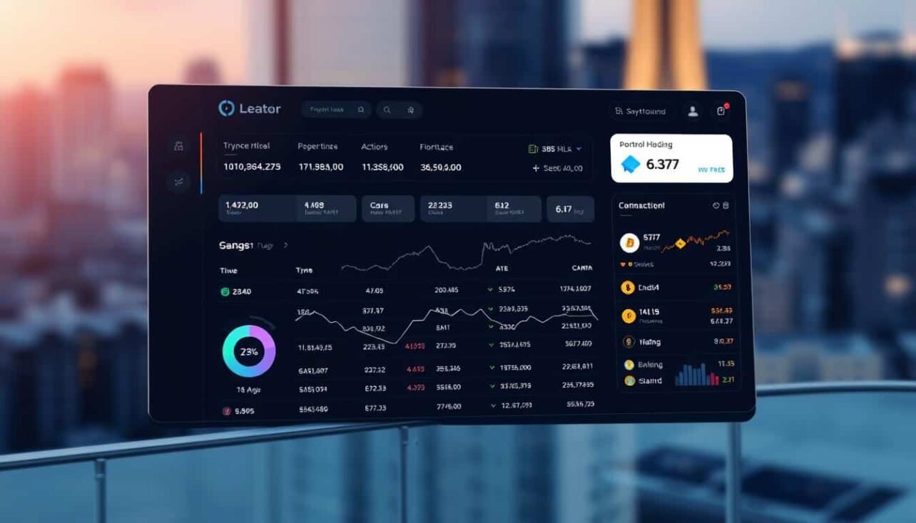 Cryptocurrency portfolio tracker management app