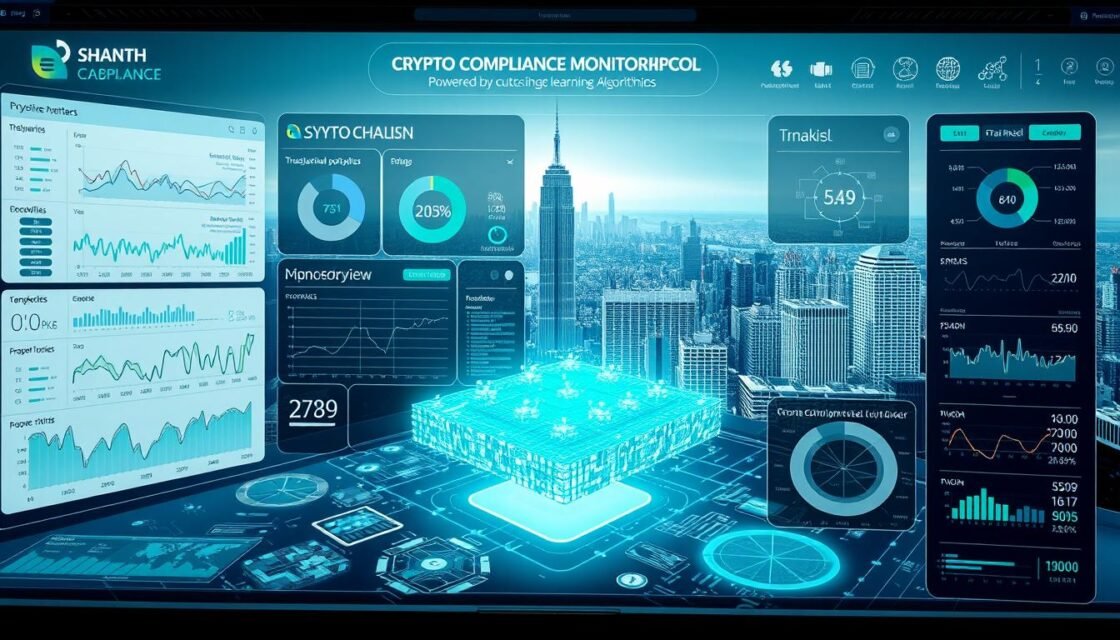 Machine learning crypto compliance monitoring