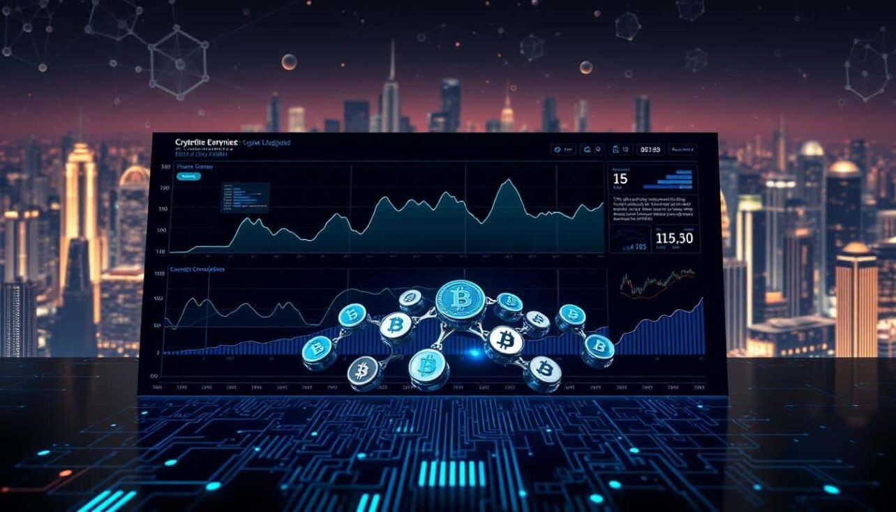 Machine learning crypto market correlation