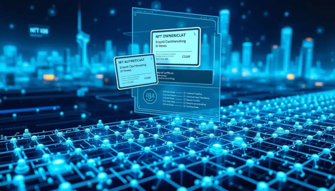 NFT certificate authenticity digital proof