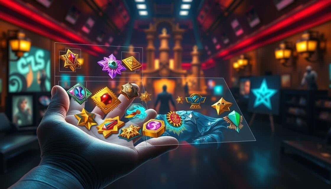 NFT gaming assets in game items