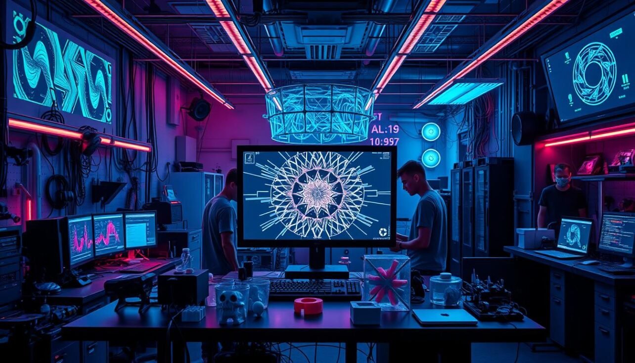 NFT generative art algorithm creation