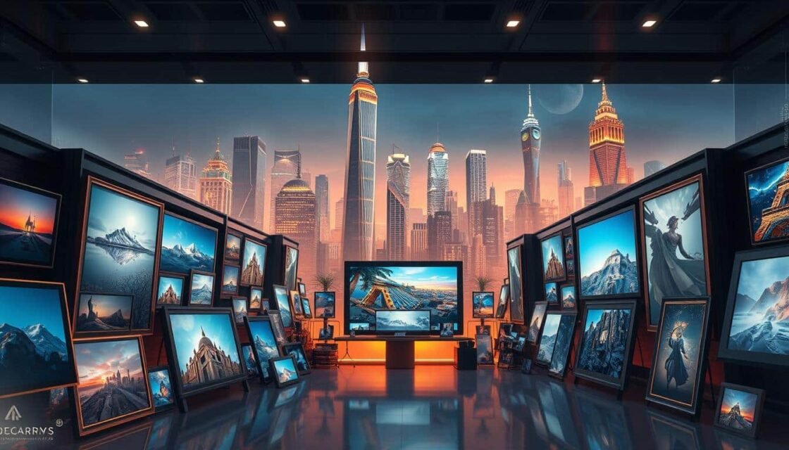 NFT photography digital art marketplace