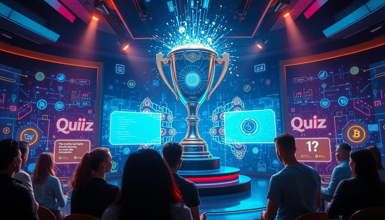 NFT quiz contests with crypto prize pools