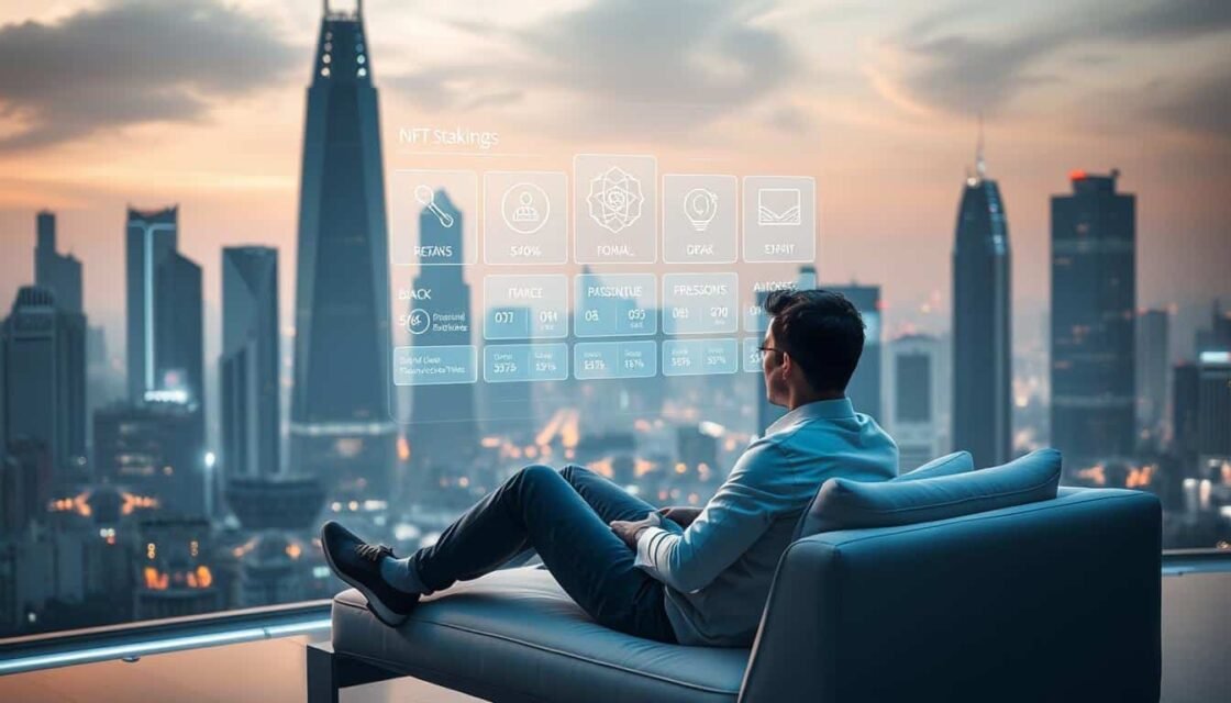 NFT staking rewards passive income