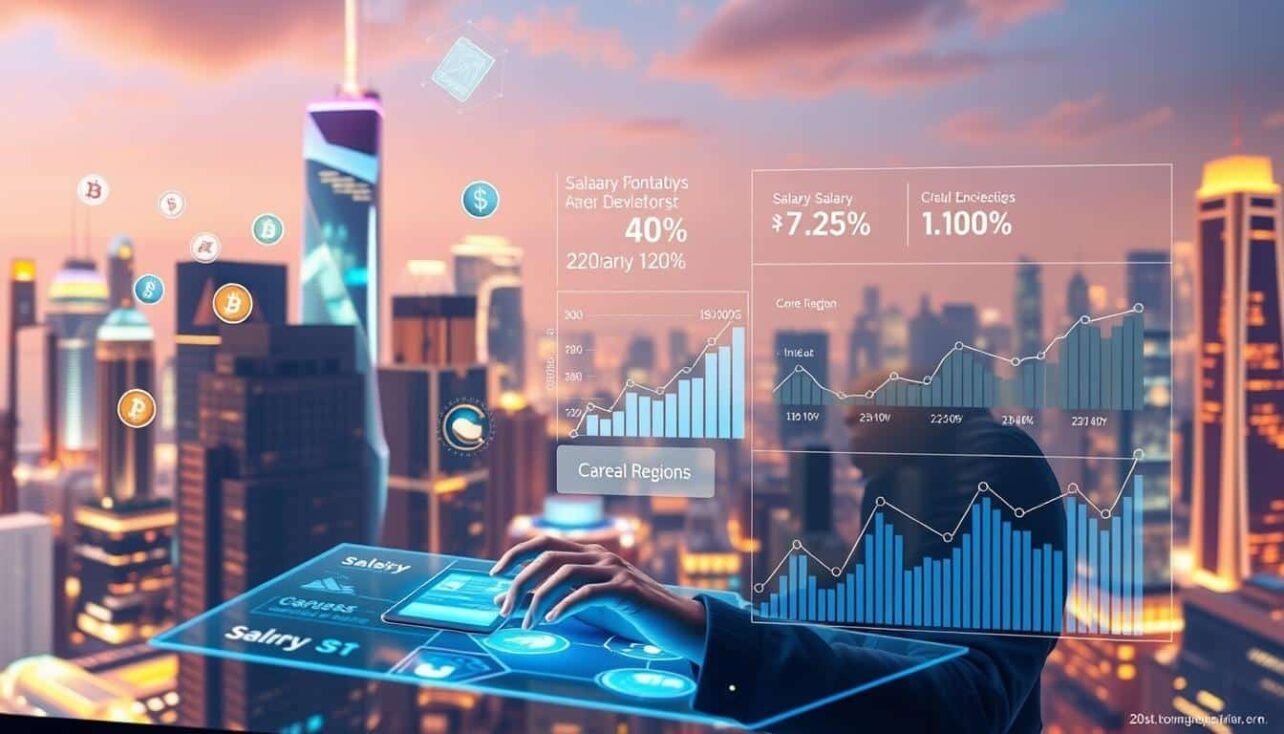 blockchain developer salary expectations worldwide