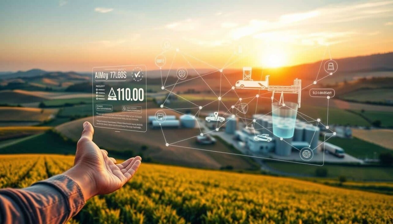 blockchain in agricultural supply chain transparency