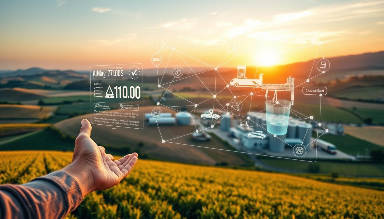 blockchain in agricultural supply chain transparency