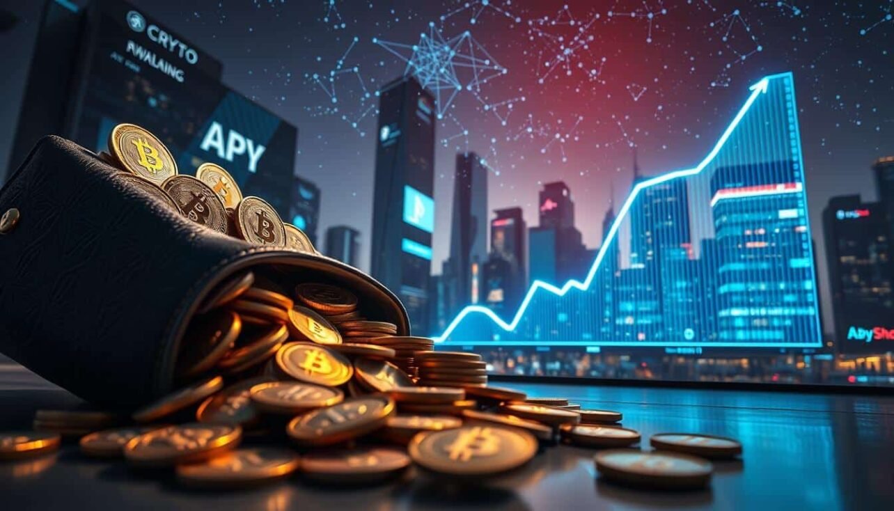 crypto staking rewards high APY