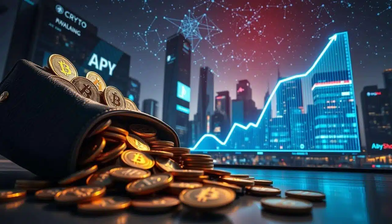 crypto staking rewards high APY