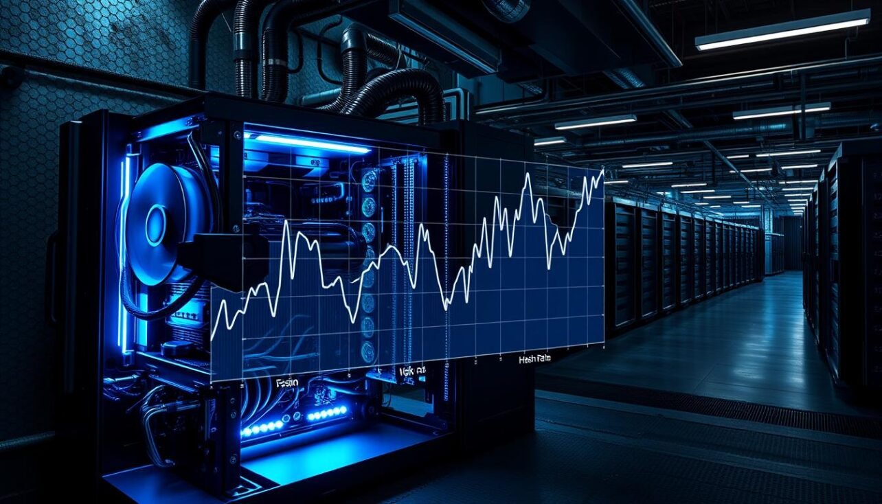 hash rate analysis bitcoin mining difficulty