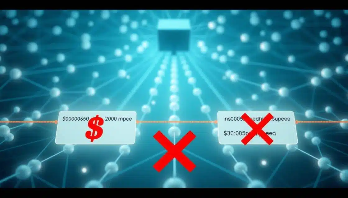 how does blockchain prevent double spending