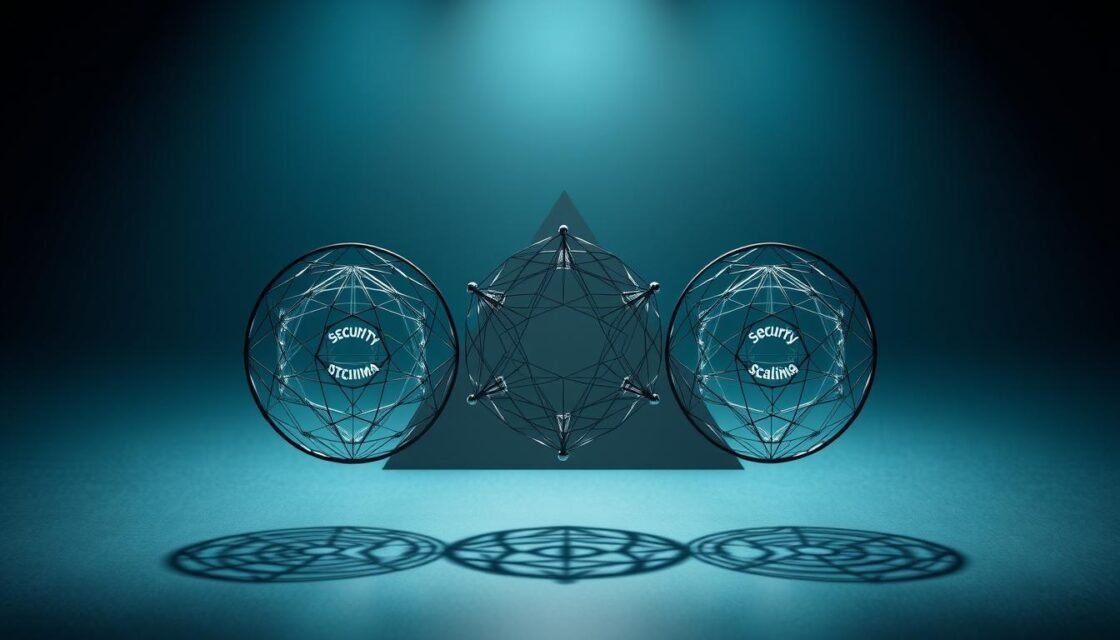 what is blockchain trilemma security decentralization scalability