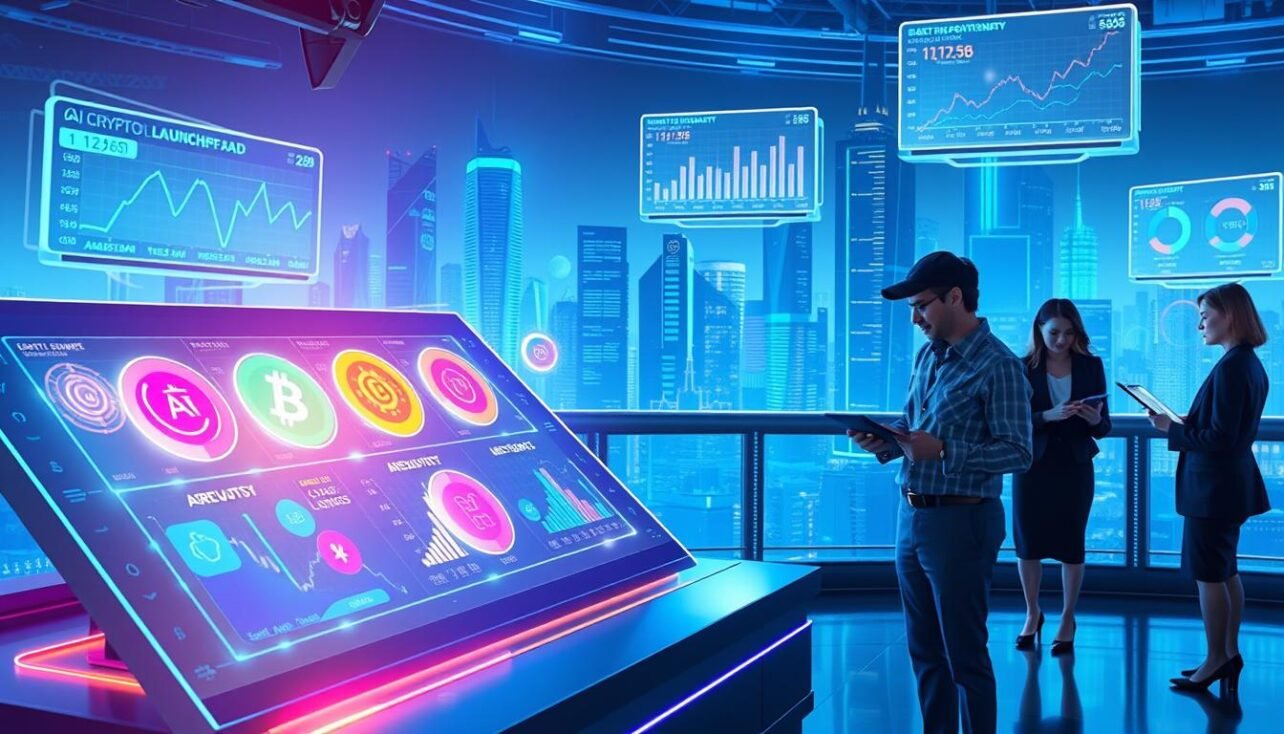 AI crypto token launchpad comparison 2026