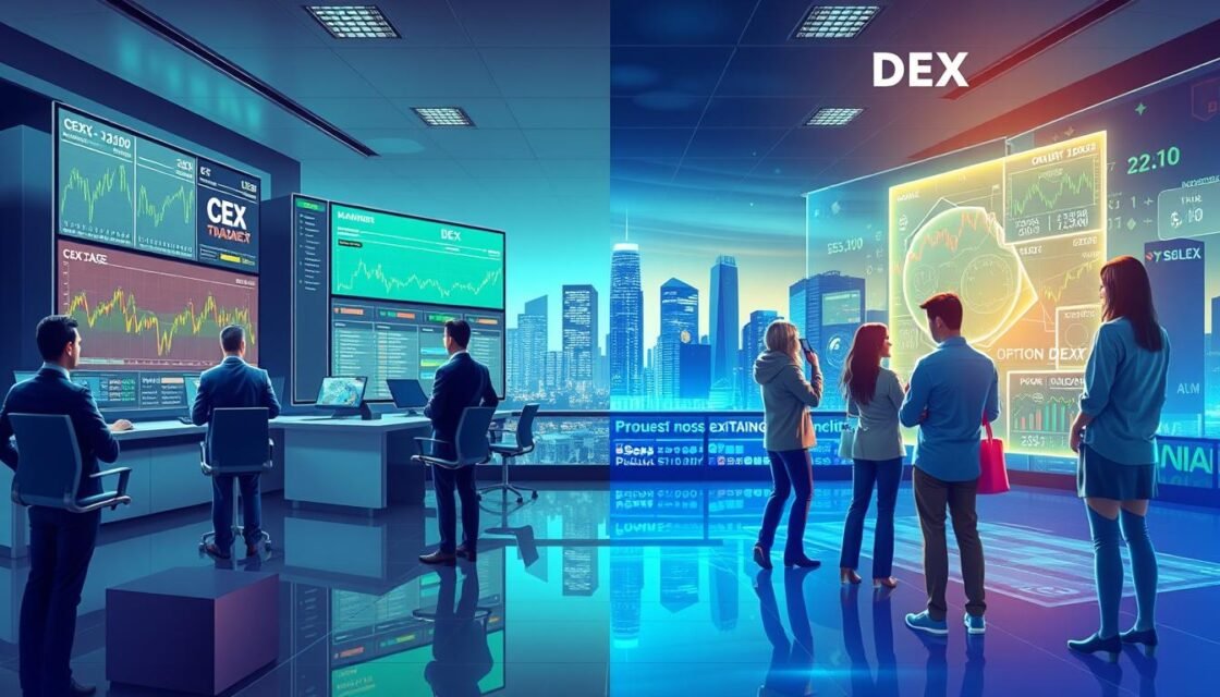 difference between CEX and DEX trading