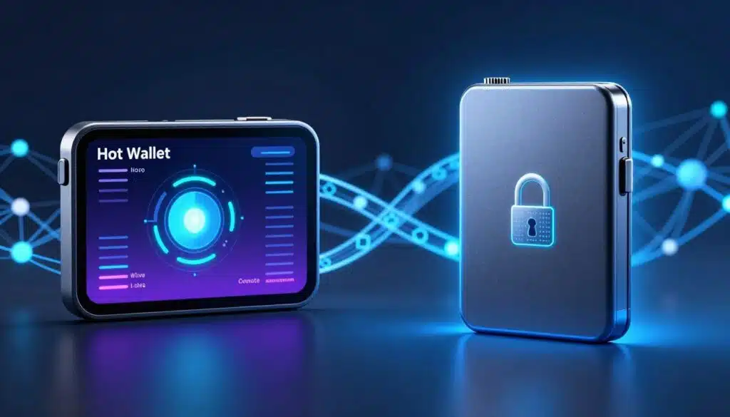 difference between hot and cold crypto wallets