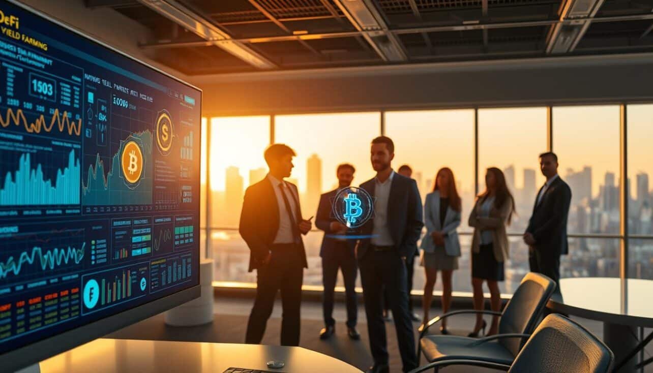 how AI improves DeFi yield farming