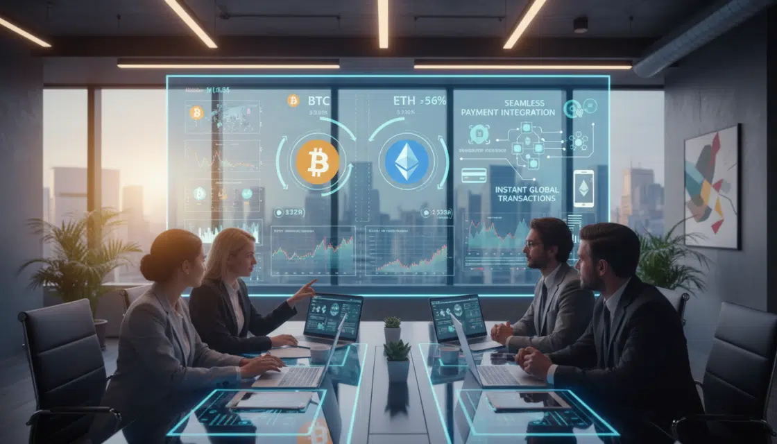 how to accept crypto payments as a business