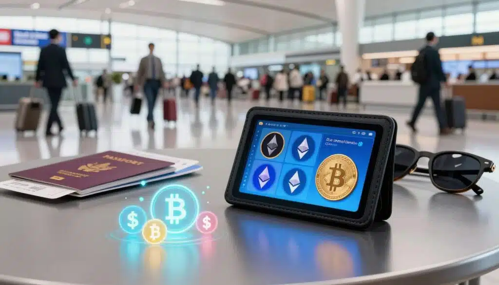 how to use crypto while traveling abroad